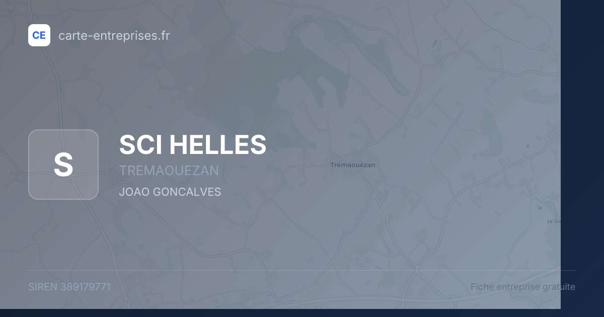 SCI HELLES — 389179771 — fiche entreprise