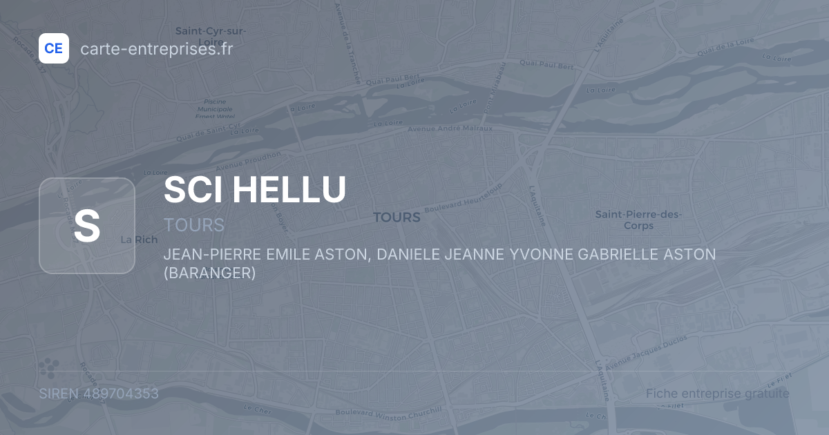 SCI HELLU — 489704353 — fiche entreprise