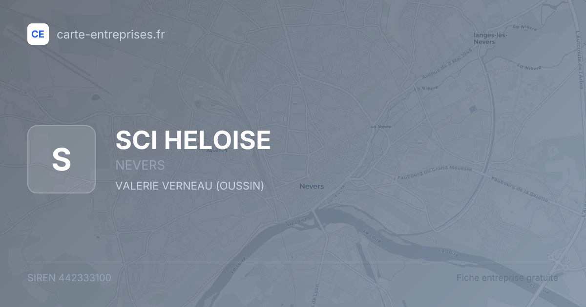 SCI HELOISE — 442333100 — fiche entreprise
