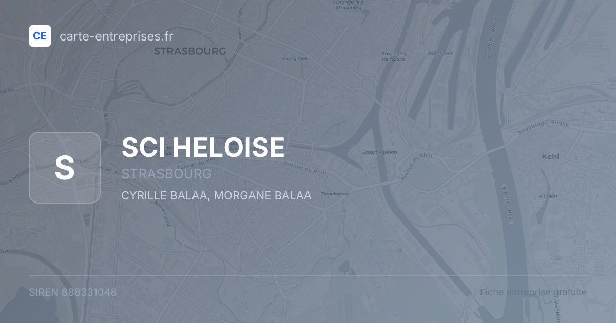 SCI HELOISE — 888331048 — fiche entreprise