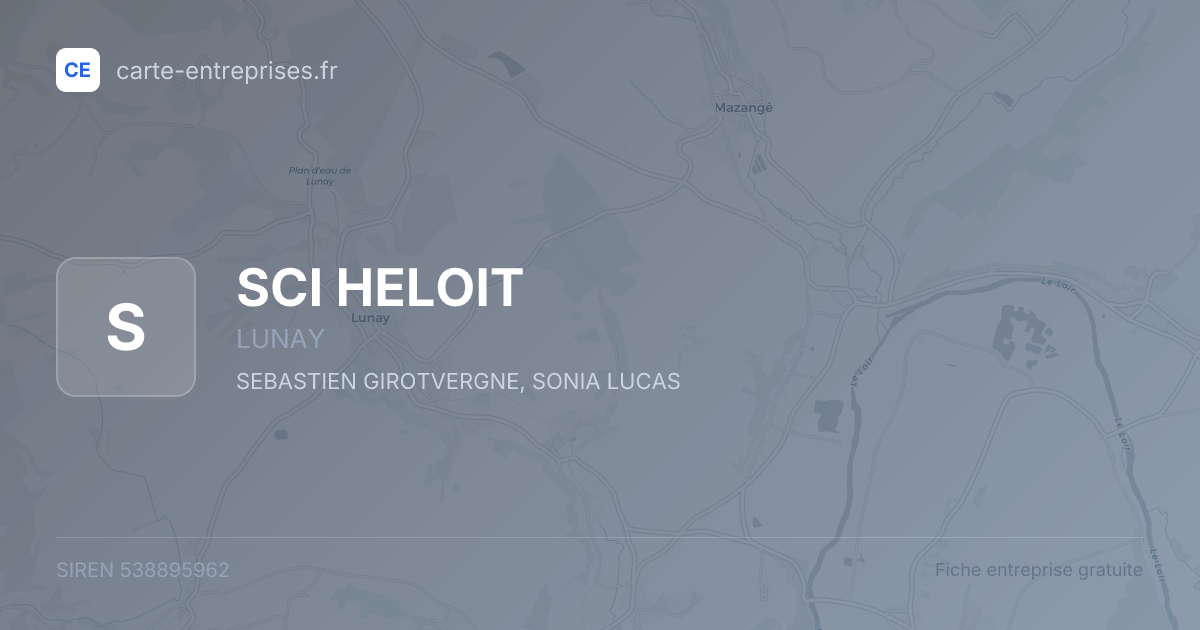 SCI HELOIT — 538895962 — fiche entreprise