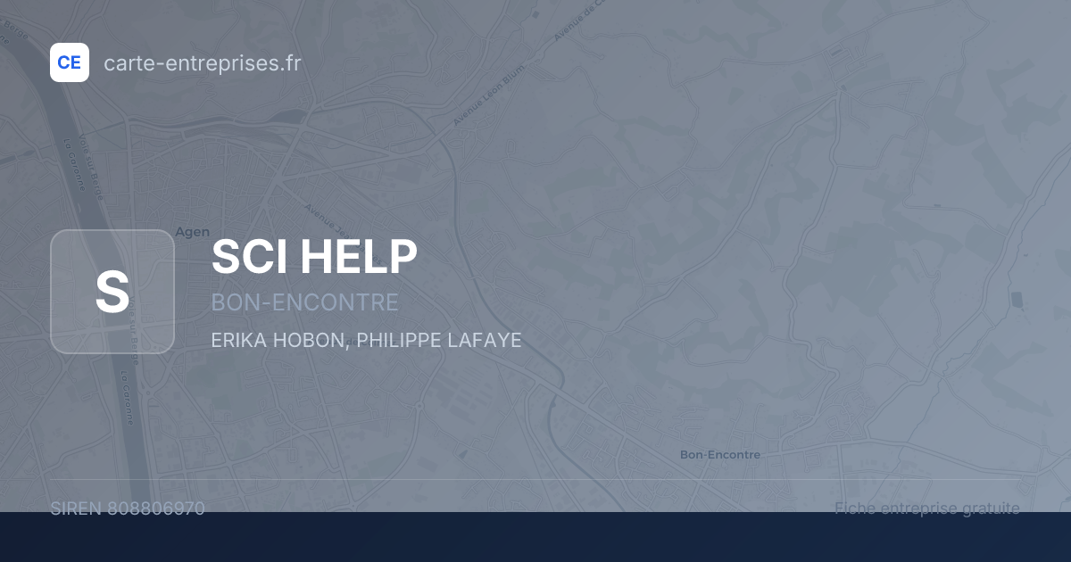 SCI HELP — 808806970 — fiche entreprise
