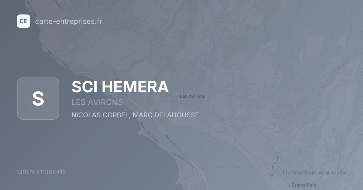 SCI HEMERA — 511388415 — fiche entreprise