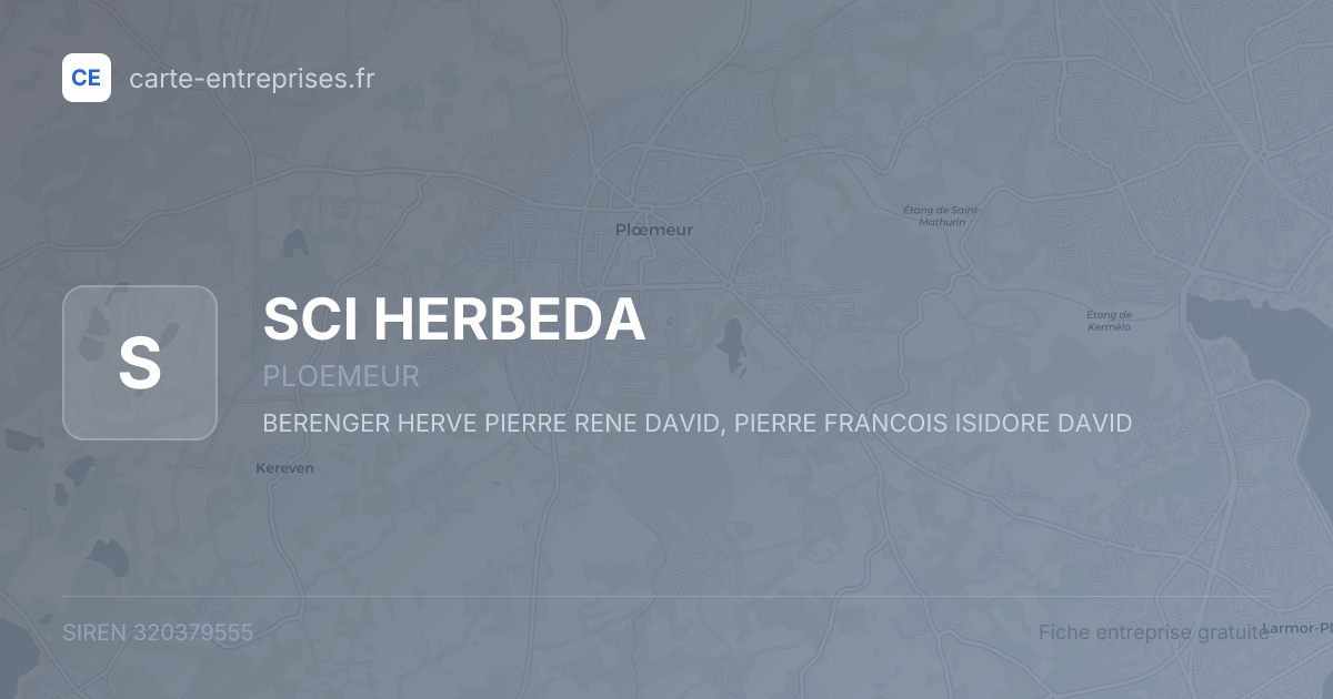 SCI HERBEDA — 320379555 — fiche entreprise