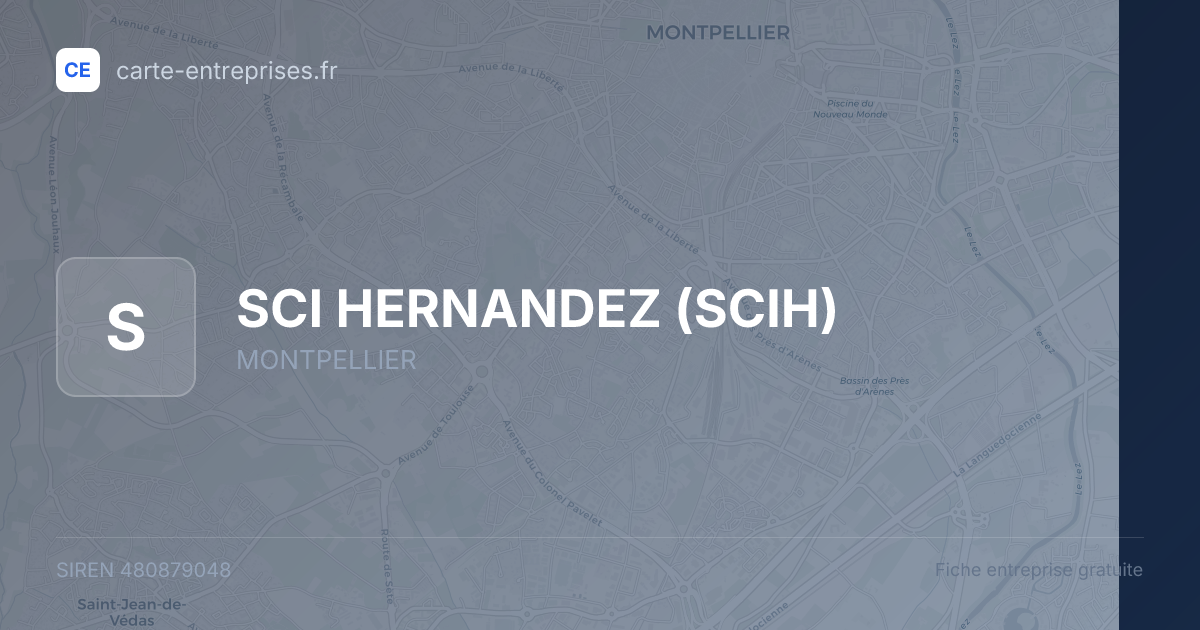 SCI HERNANDEZ (SCIH) — 480879048 — fiche entreprise