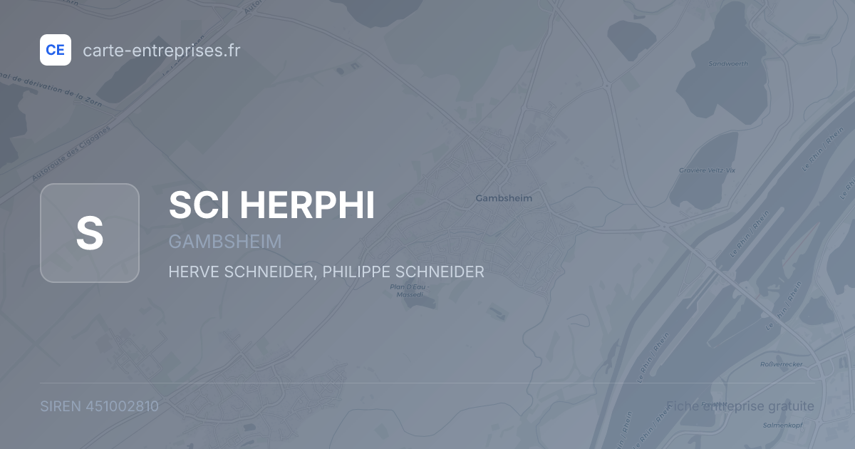SCI HERPHI — 451002810 — fiche entreprise
