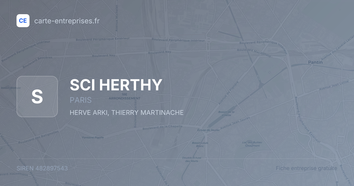 SCI HERTHY — 482897543 — fiche entreprise