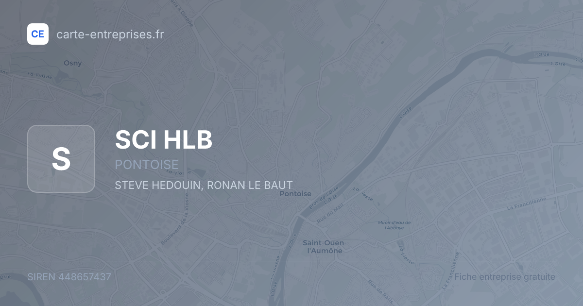 SCI HLB — 448657437 — fiche entreprise