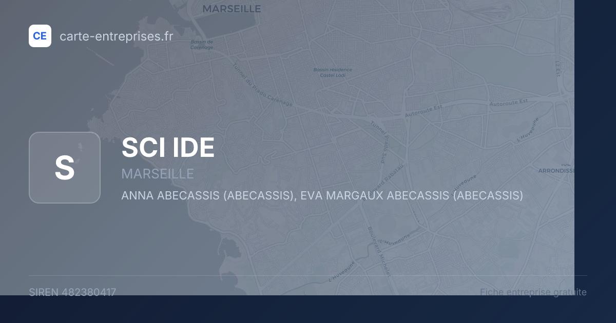 SCI IDE — 482380417 — fiche entreprise