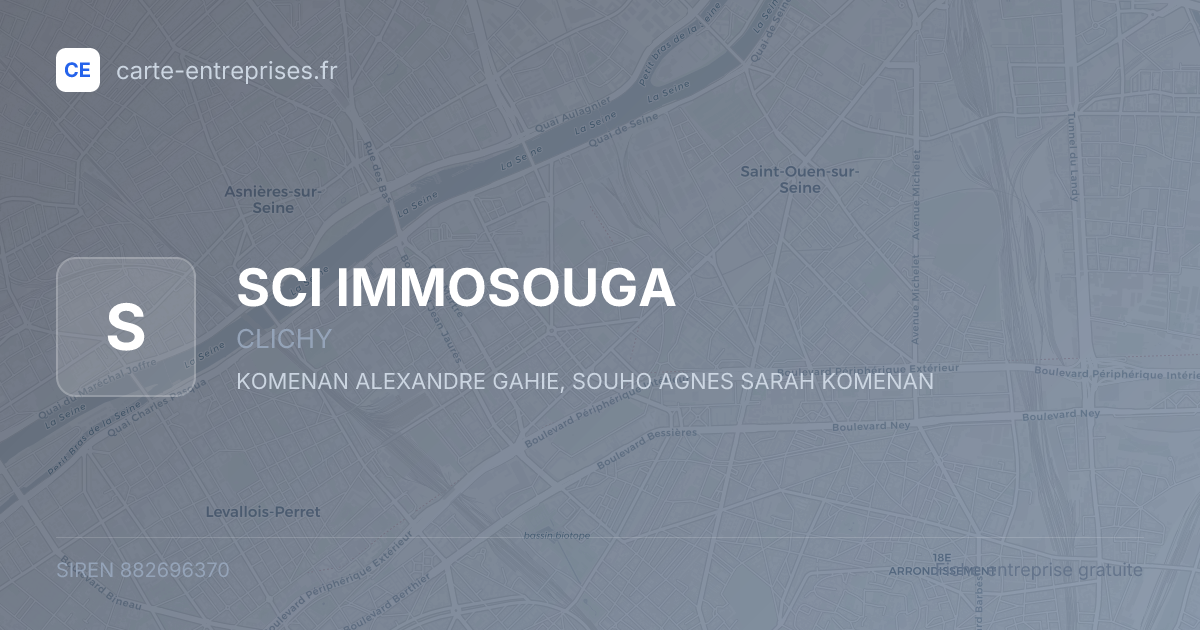 SCI IMMOSOUGA — 882696370 — fiche entreprise