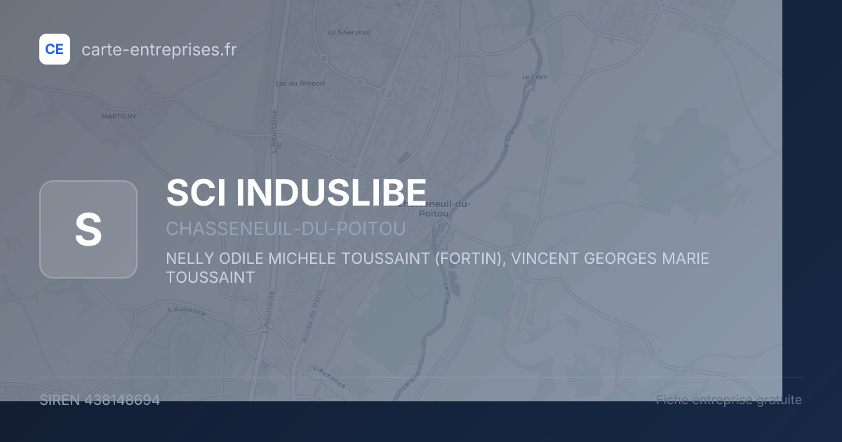 SCI INDUSLIBE — 438148694 — fiche entreprise