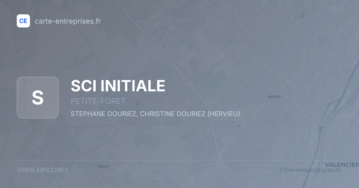 SCI INITIALE — 441832953 — fiche entreprise