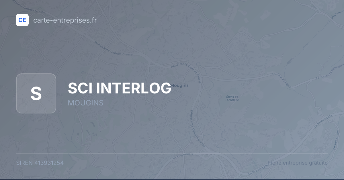 SCI INTERLOG — 413931254 — fiche entreprise