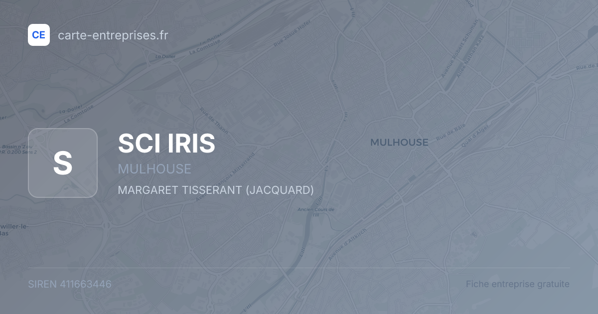 SCI IRIS — 411663446 — fiche entreprise