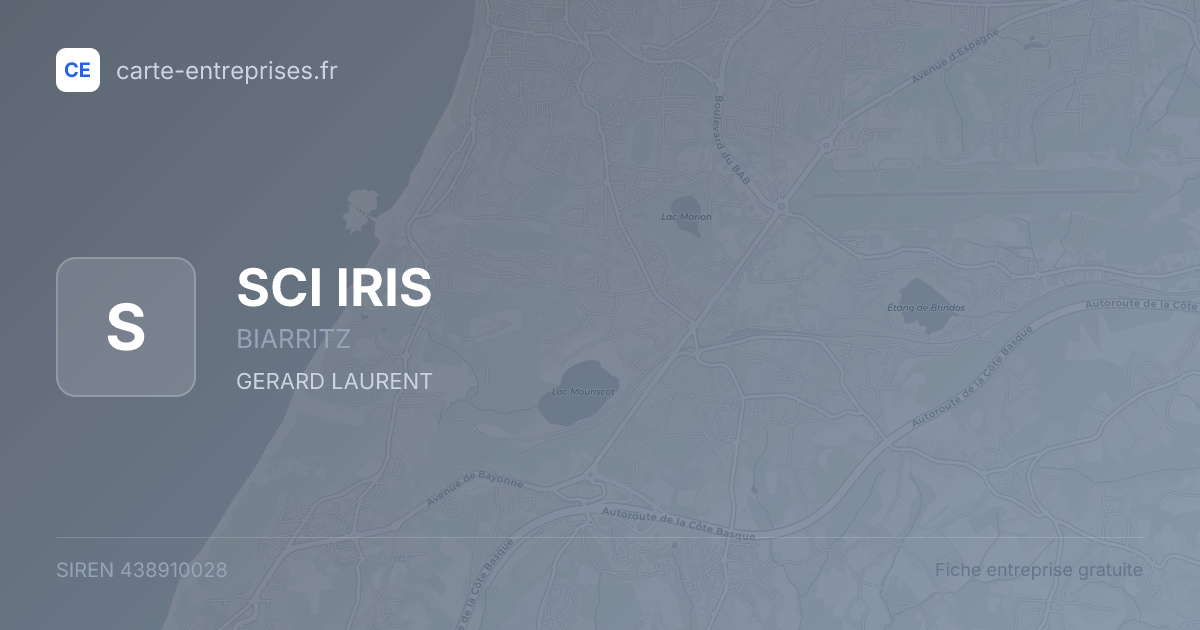 SCI IRIS — 438910028 — fiche entreprise