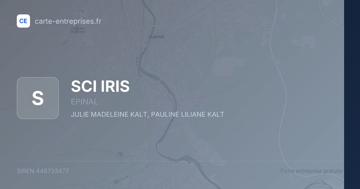SCI IRIS — 448733477 — fiche entreprise