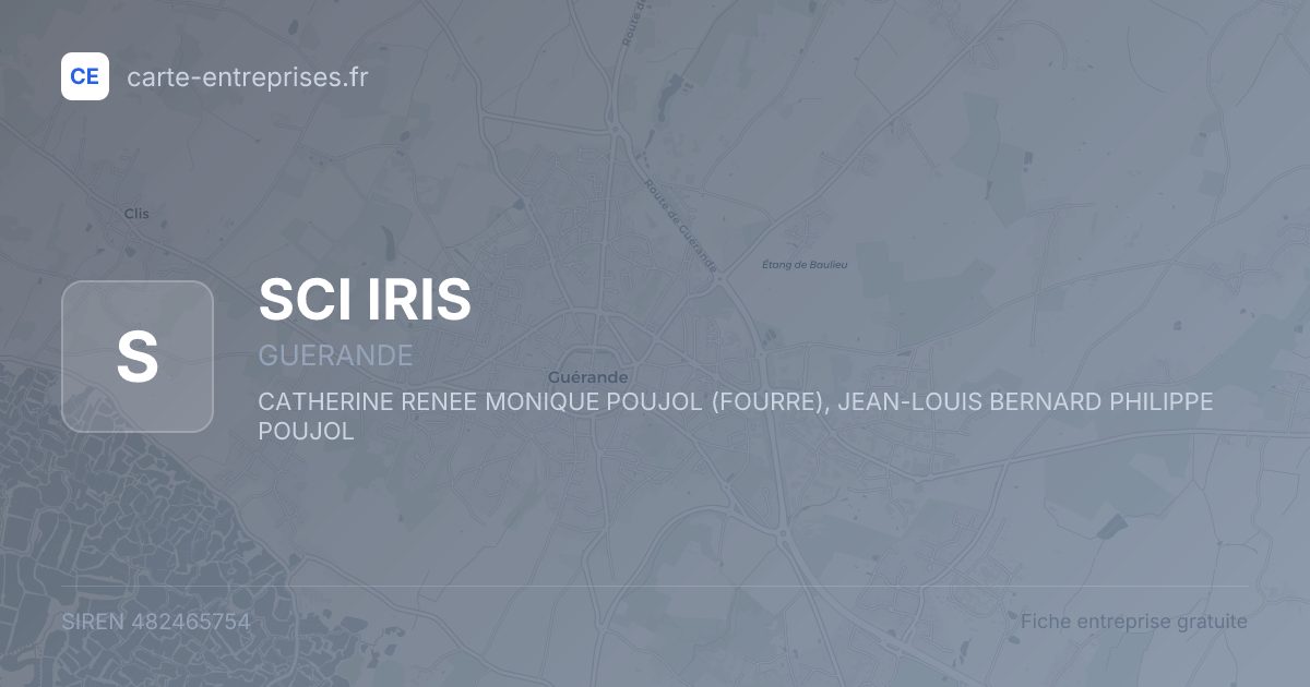 SCI IRIS — 482465754 — fiche entreprise