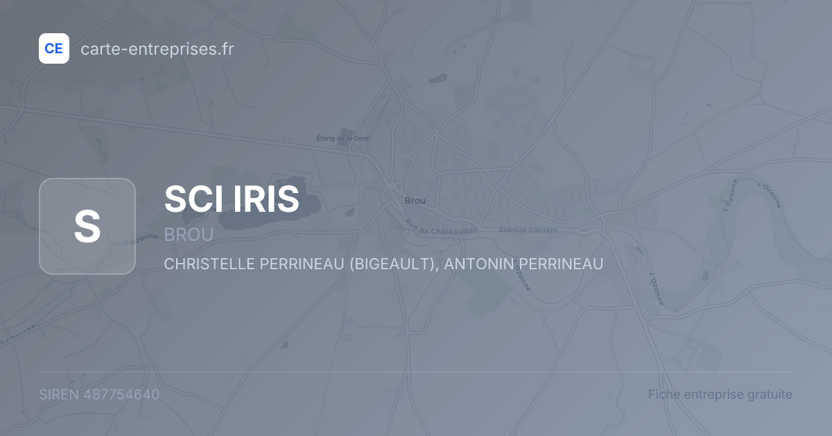 SCI IRIS — 487754640 — fiche entreprise