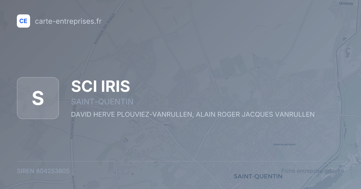 SCI IRIS — 804253805 — fiche entreprise