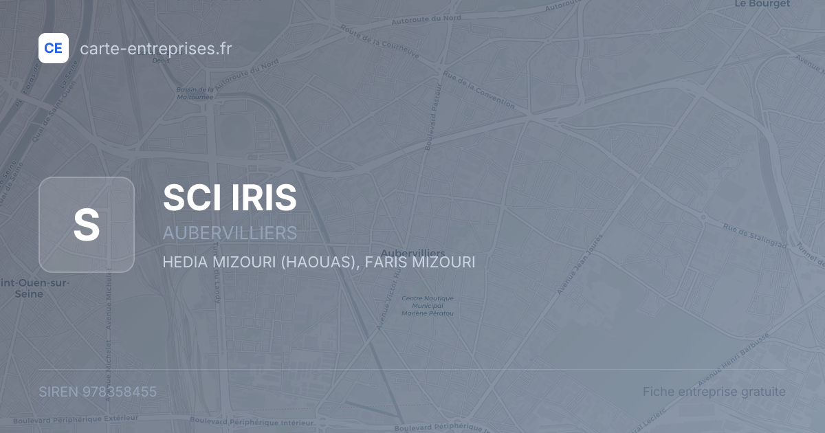 SCI IRIS — 978358455 — fiche entreprise