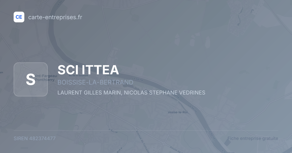 SCI ITTEA — 482374477 — fiche entreprise
