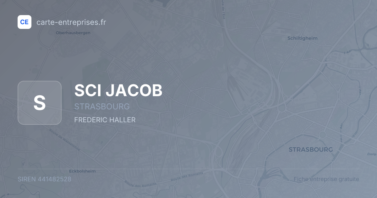 SCI JACOB — 441482528 — fiche entreprise