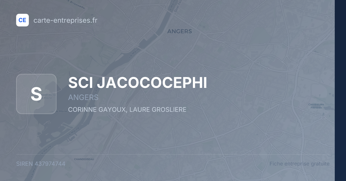 SCI JACOCOCEPHI — 437974744 — fiche entreprise