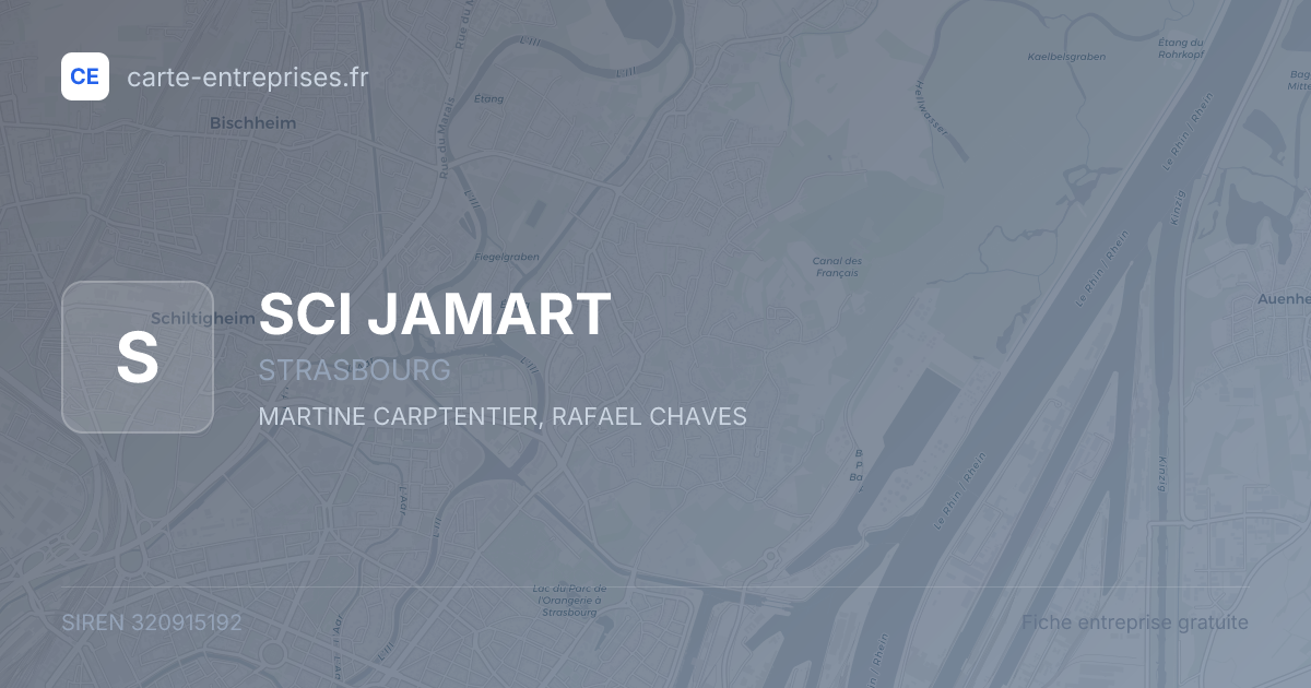 SCI JAMART — 320915192 — fiche entreprise