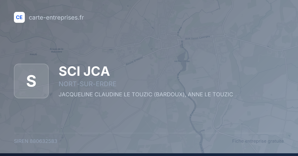 SCI JCA — 880632583 — fiche entreprise