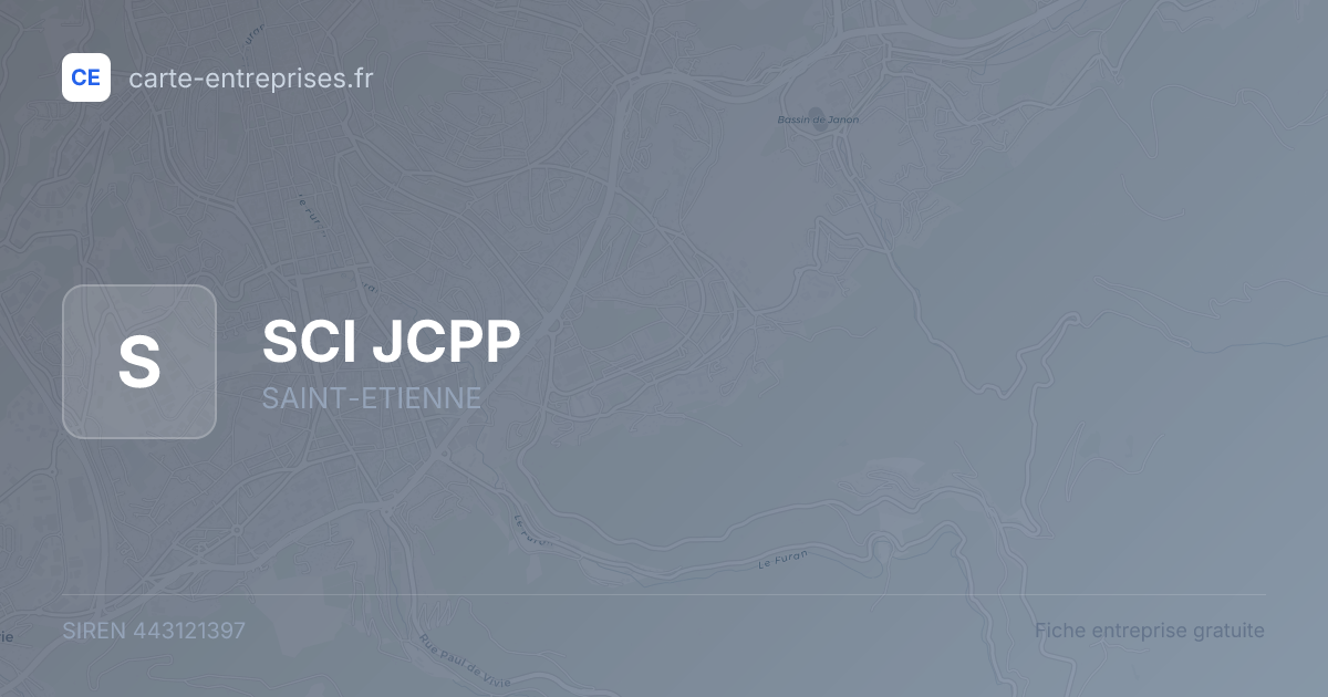 SCI JCPP — 443121397 — fiche entreprise