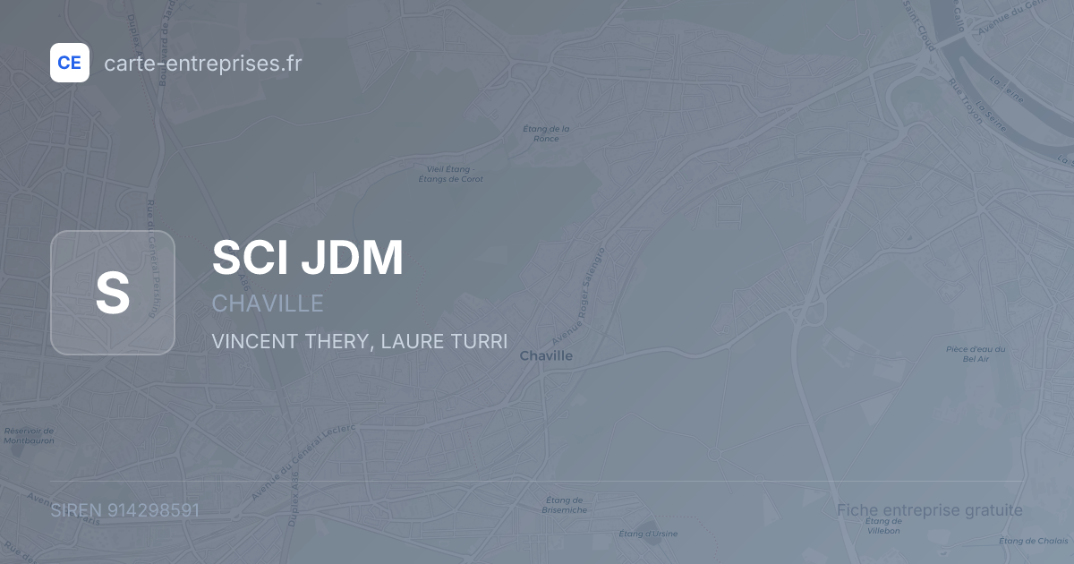 SCI JDM — 914298591 — fiche entreprise