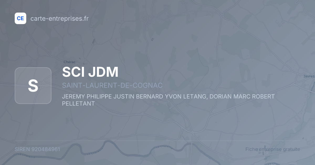 SCI JDM — 920484961 — fiche entreprise