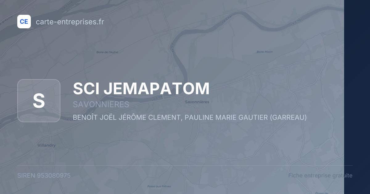 SCI JEMAPATOM — 953080975 — fiche entreprise
