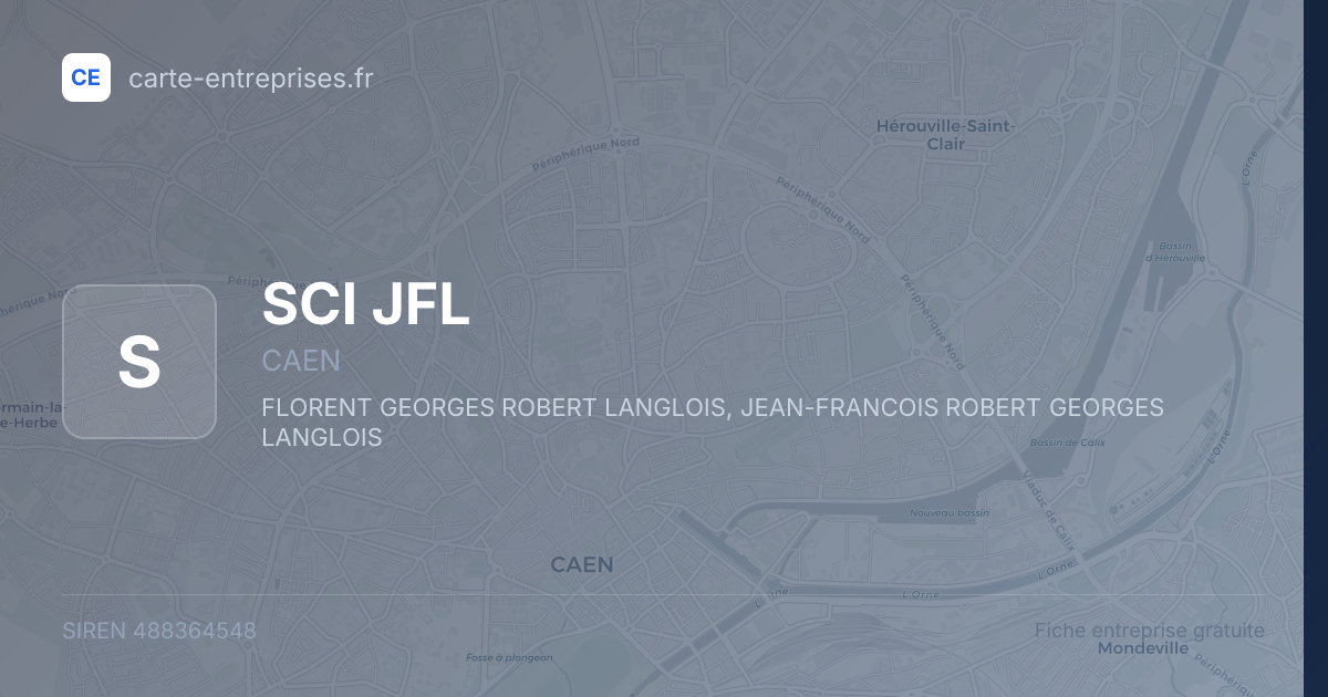 SCI JFL — 488364548 — fiche entreprise