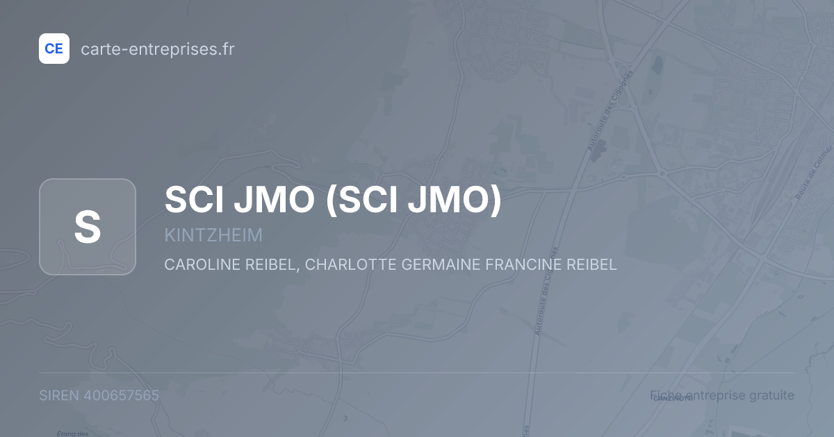 SCI JMO — 400657565 — fiche entreprise