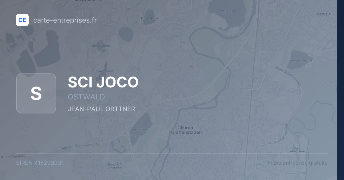 SCI JOCO — 415293331 — fiche entreprise