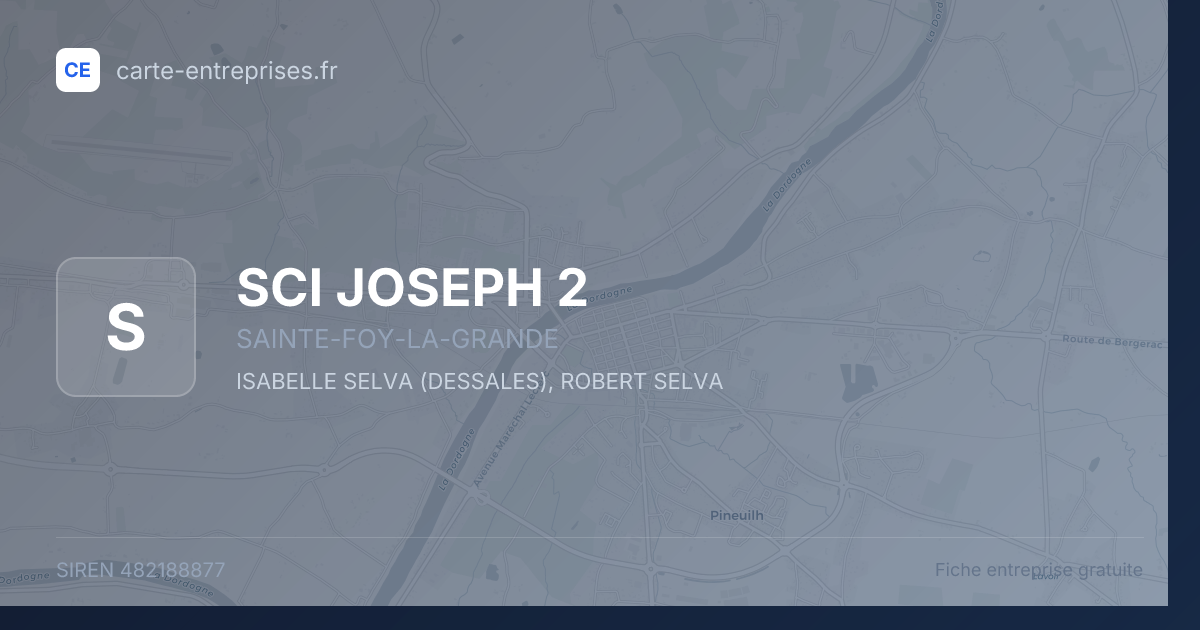 SCI JOSEPH 2 — 482188877 — fiche entreprise