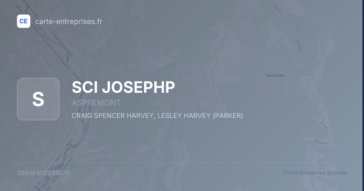 SCI JOSEPHP — 809049679 — fiche entreprise