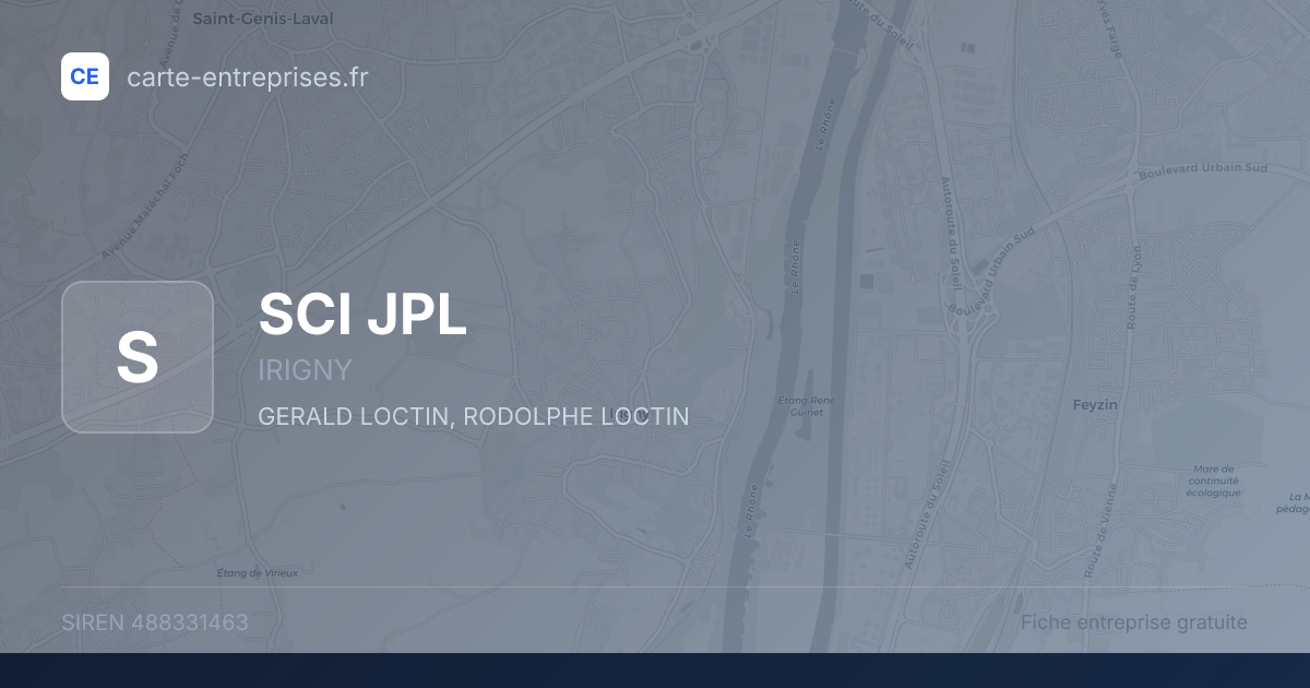 SCI JPL — 488331463 — fiche entreprise