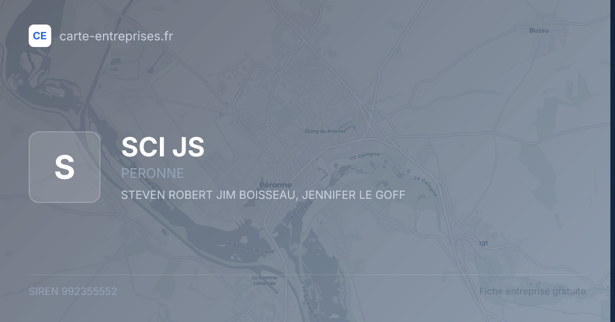 SCI JS — 992355552 — fiche entreprise