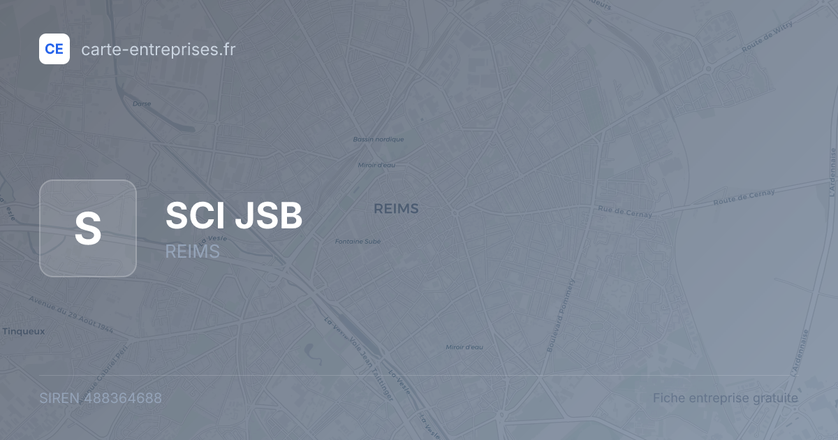 SCI JSB — 488364688 — fiche entreprise