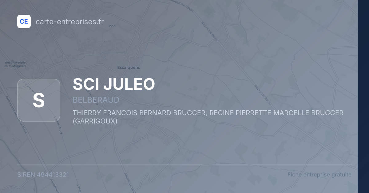 SCI JULEO — 494413321 — fiche entreprise