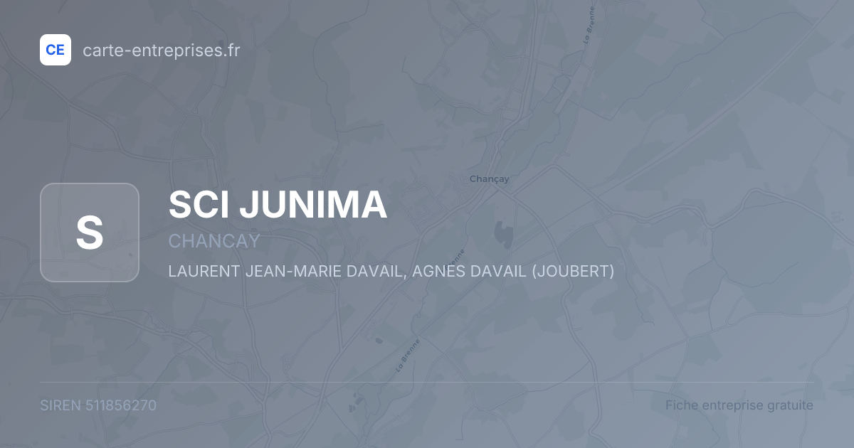 SCI JUNIMA — 511856270 — fiche entreprise