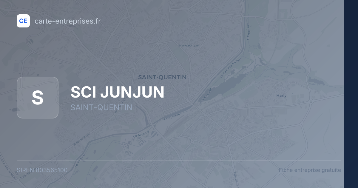 SCI JUNJUN — 803565100 — fiche entreprise