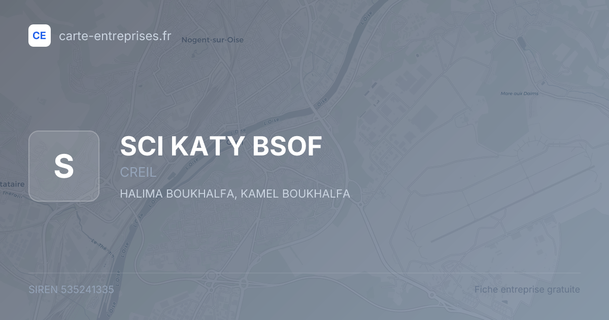 SCI KATY BSOF — 535241335 — fiche entreprise