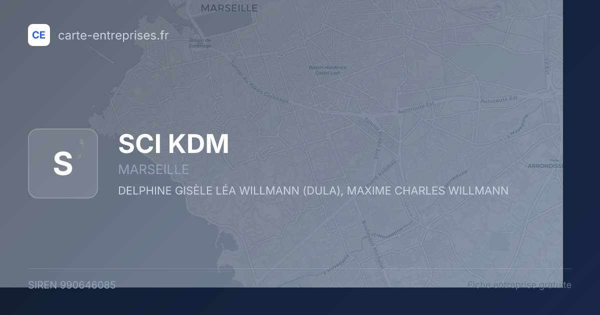 SCI KDM — 990646085 — fiche entreprise