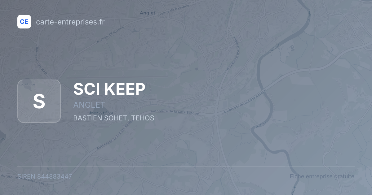 SCI KEEP — 844883447 — fiche entreprise