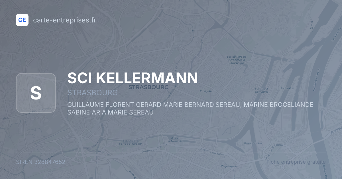SCI KELLERMANN — 328847652 — fiche entreprise