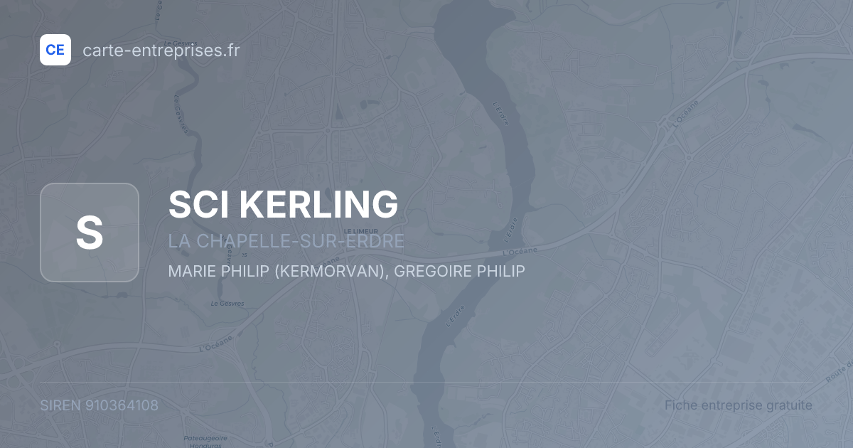 SCI KERLING — 910364108 — fiche entreprise