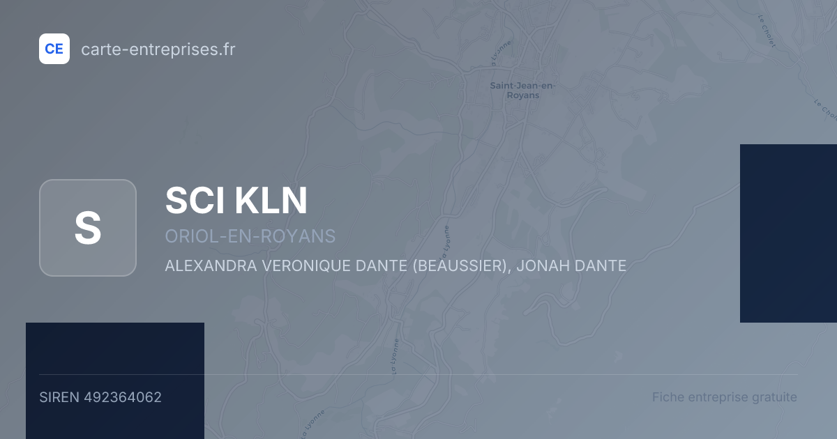 SCI KLN — 492364062 — fiche entreprise